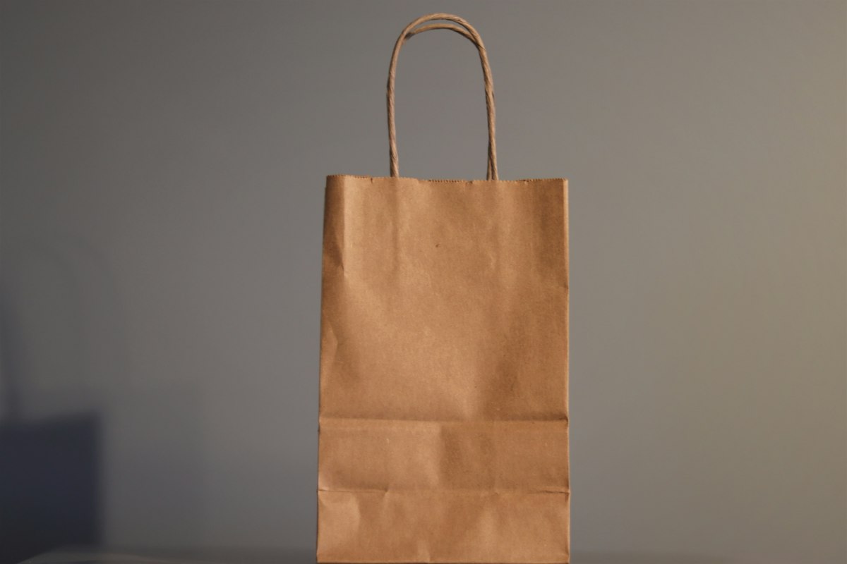 SOS bags — brown kraft